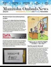 front page of ombudsnews 2013-4