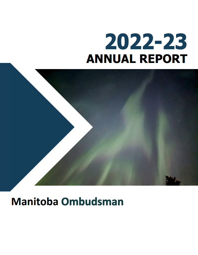 Manitoba Ombudsman 2022-23 Annual Report