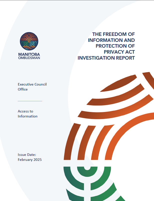 Investigation Report: FIPPA No Response – Executive Council Office