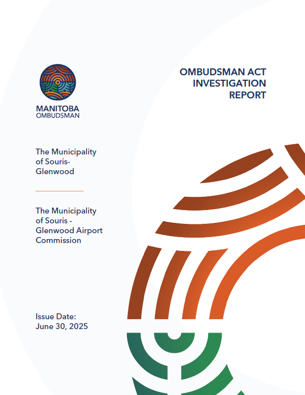 Investigation Report: Ombudsman Act – Municipality of Souris-Glenwood – Airport Commission